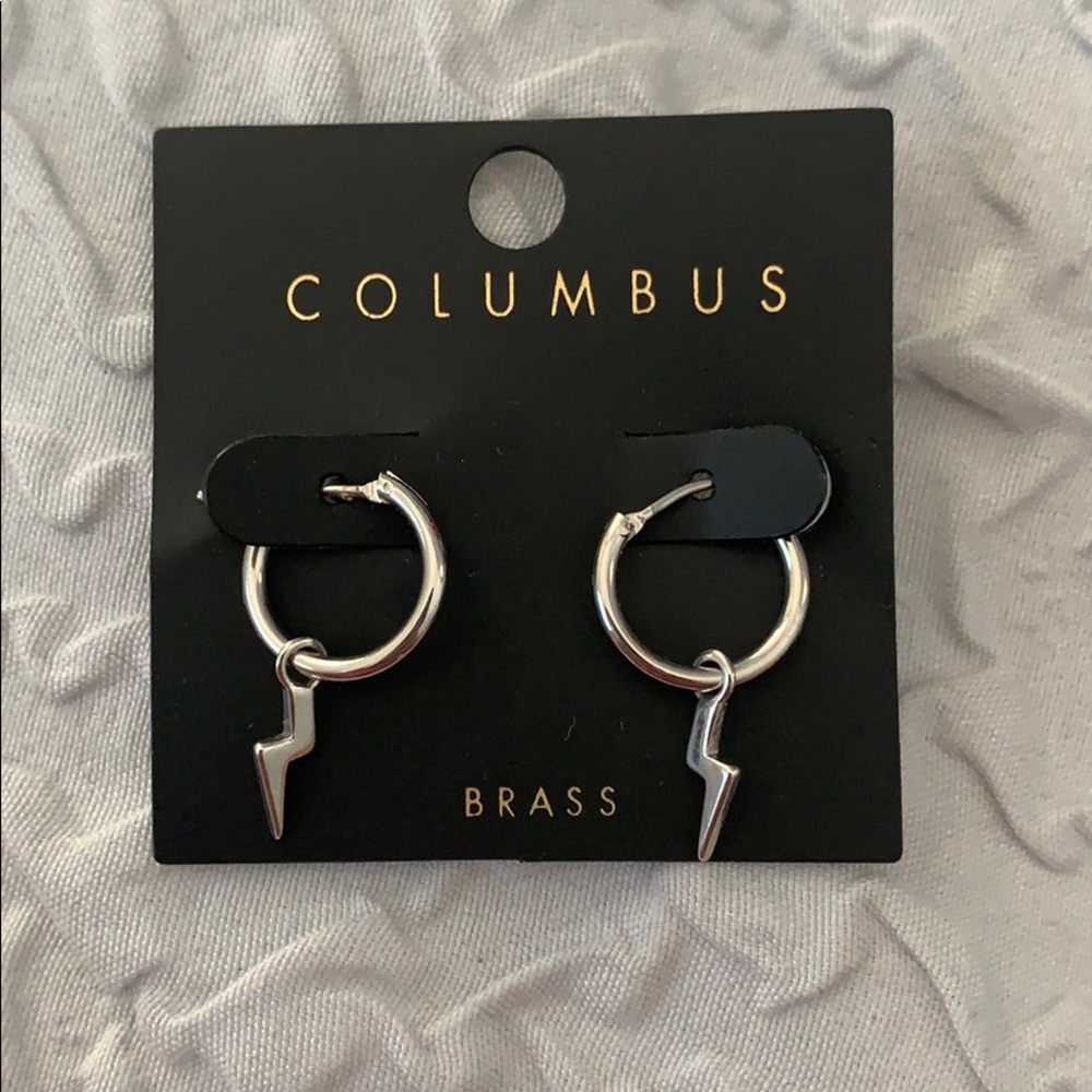 lightning bolt earrings